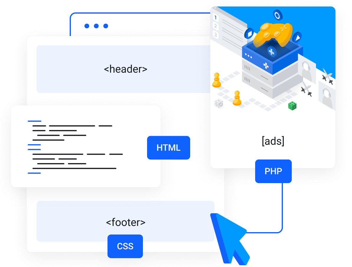 Hosting web WordPress - Fragmentos de código personalizados sencillos
