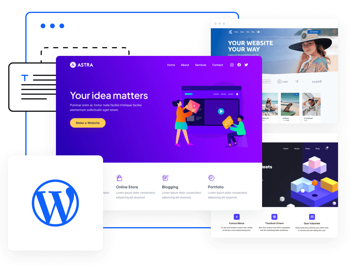 Hosting web WordPress - Con WordPress, potencias tu presencia en línea